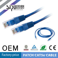 SIPU pvc jackey cca material utp cat5e rj45 cabo de remendo